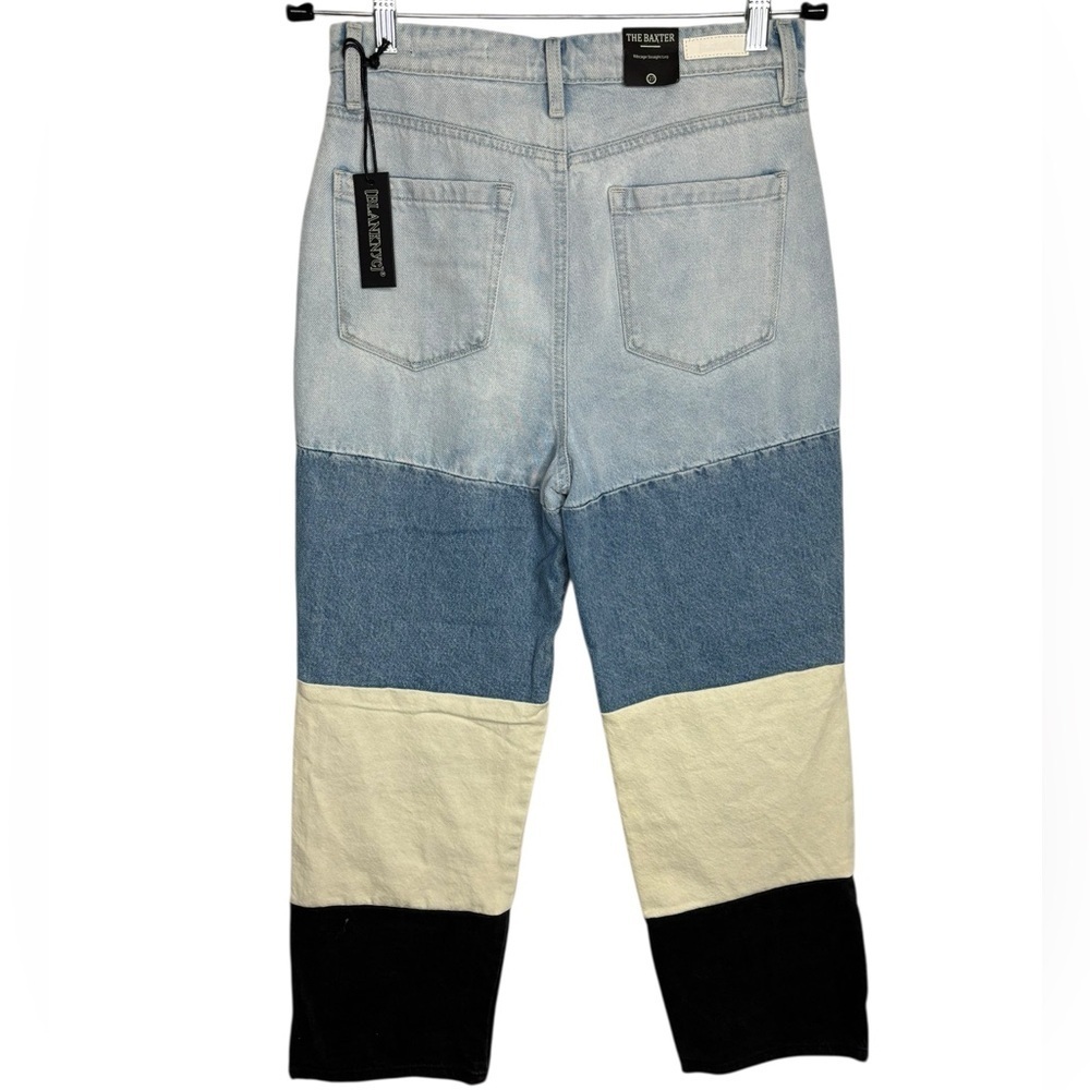 Blank NYC Baxter Color-Block Patchwork Straight L… - image 7